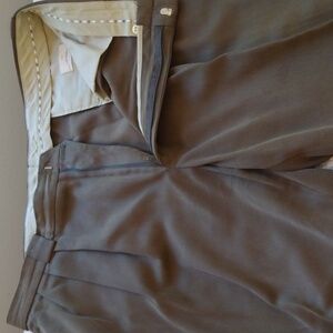 Corbin OTC Dark Olive Green Viscose Blend Pants  39 - 30.25